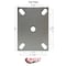 Service Caster 6 Inch Extra Heavy Duty Green Poly on Cast Iron Wheel Rigid Top Plate Caster SCC-KP92R630-PUR-GB - alternate 4